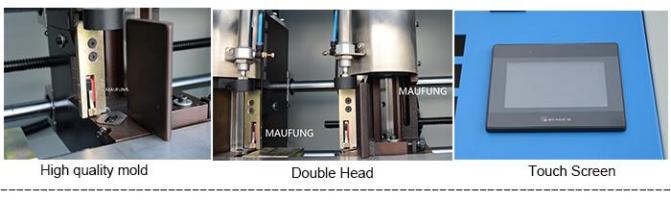 MF-DCM470 Machine de découpe à double tête de papier à coin rond 1