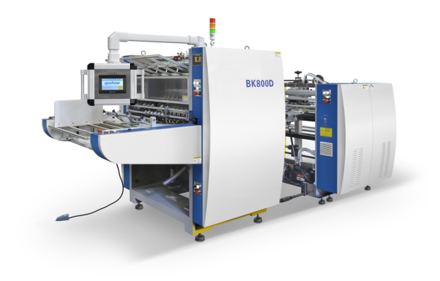 BK-800D machine de laminage de carton semi-automatique 1