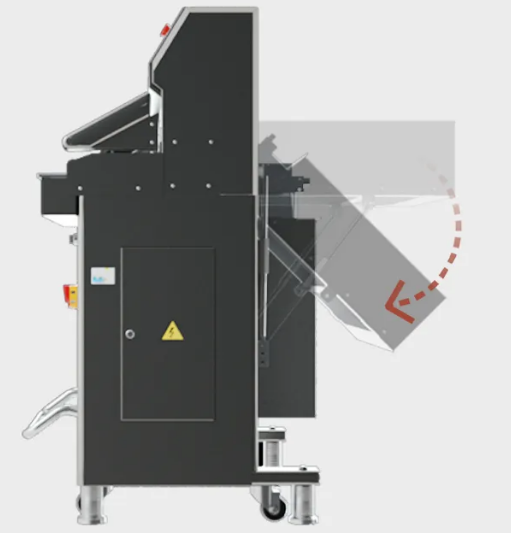 H5010L Massicot hydraulique à fréquence variable et contrôle par micro-ordinateur 9