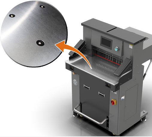 H5010L Massicot hydraulique à fréquence variable et contrôle par micro-ordinateur 8