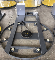 BL1650P Machine électrique automatique d'emballage de films étirables pour palettes pour produits alimentaires boissons textiles produits chimiques vêtements 3