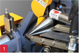 PRY-220/300 machine de fabrication de glaces à grande vitesse de type cône à manche de tasse en papier 3