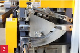 PRY-220/300 machine de fabrication de glaces à grande vitesse de type cône à manche de tasse en papier 5