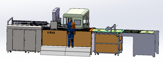 TCPP-1200 Machine à encartage de fenêtre pour boîtes cadeaux entièrement automatique 2