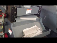 Longueur de coupe 420mm 200 fois/min 1.1kw Coupeuse de dos