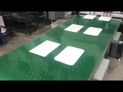 Adjustable40pcs/min Automatic Gluing Machine 600mm Sheet