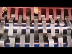 Doubles axes écrasant la machine épaisse de défibreur de papier de rebut de livres