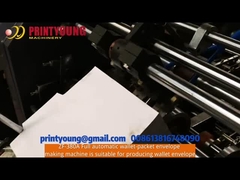 Enveloppe automatique de portefeuille et de poche de ZF-380A faisant la machine