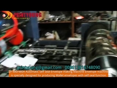 Enveloppe automatique de portefeuille de poche de joint de l'individu ZF-480 faisant la machine avec le joint de peau