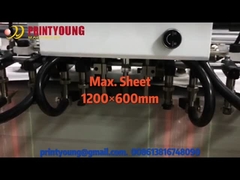 Sac de papier inférieur de la place PRY1260S-450 complètement automatique faisant la machine