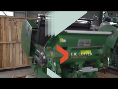 Ml machine se plissante et de découpage de papier manuel de série