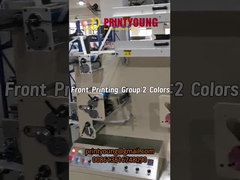 PRY2+1 Marque de commerce multicolore étiquette en ruban