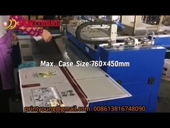 BSJ-450 Compte-rendu semi-automatique Carnet de bord journalier en couverture rigide feuille blanche en doublure feuille d'emballage