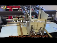 TC-880A machine de patchage de fenêtre entièrement automatique avec perforation et plis