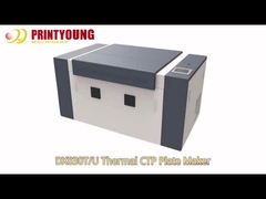 DX830T/U 2400 dpi 0,15 ~ 0,4 mm Machine de fabrication thermique de plaque de réglage CTP
