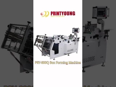 PRY-800Q Machine automatique de formage de boîtes de construction avec servo-moteur