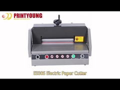 E330S petite taille double guide électrique bureau machine à découper le papier