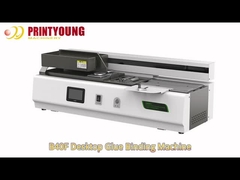 B40F Machine automatique de reliure de colle à écran tactile de 4,3 pouces