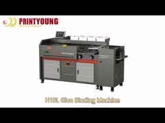 H10L A4 machine de reliure de livres à écran tactile automatique intelligent de 7,0 pouces avec couverture d'alimentation