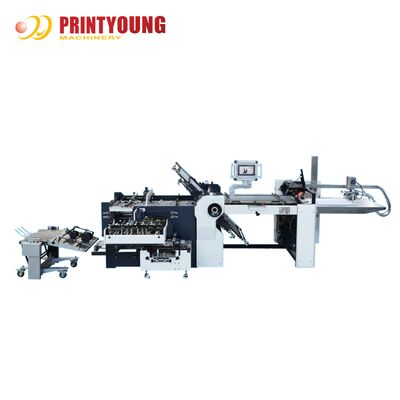 PRY-670D Computerized Three Electric Control Knife Paper Folding Machine with Motor Core High Productivity