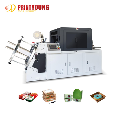 PRY-800 Servo automatique complet 380V machine de formage de boîtes et de boîtes de papier à grande vitesse 60-200 pièces/min