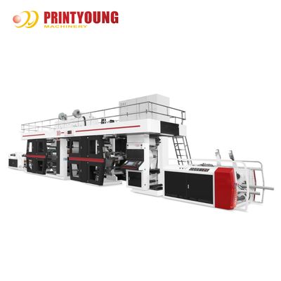 CI4+4-1000 Machine d'impression flexographique économique 4 couleurs entièrement automatique haute vitesse pour PP tissé